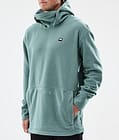 Montec Delta Fleece Hoodie Heren Atlantic Renewed, Afbeelding 7 van 7