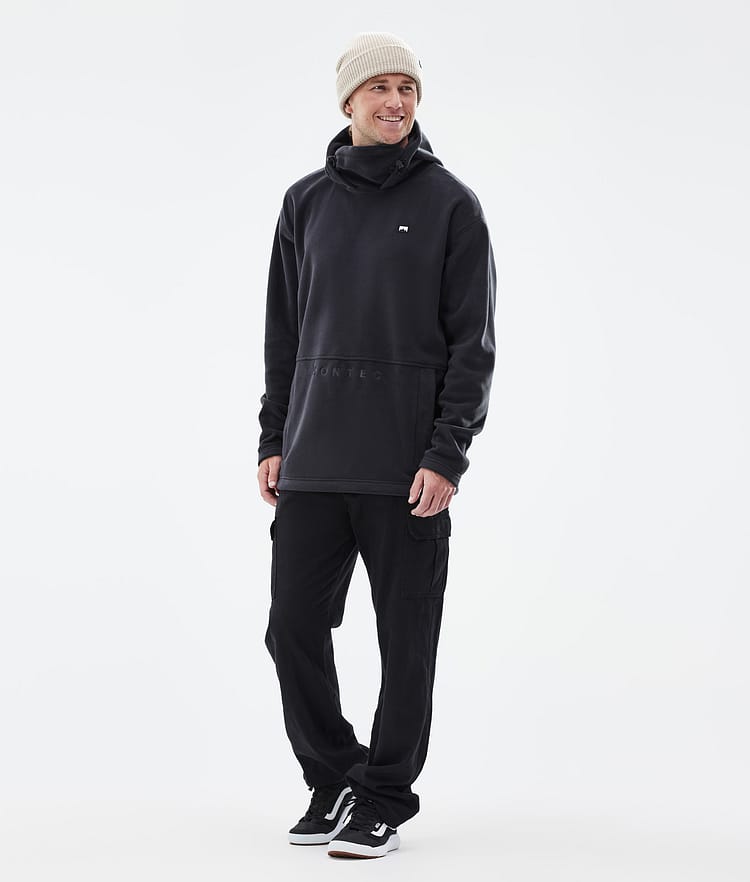 Montec Delta Fleece Hoodie Heren Black, Afbeelding 3 van 7