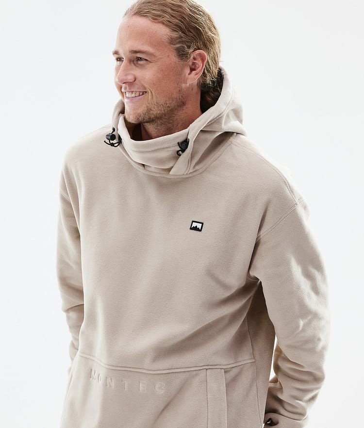 Montec Delta Fleece Hoodie Heren Sand, Afbeelding 2 van 7