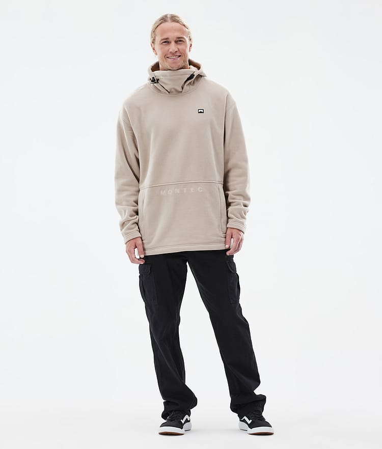 Montec Delta Fleece Hoodie Heren Sand, Afbeelding 3 van 7