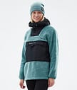 Montec Lima W 22 Fleece Hoodie Women Atlantic/Black