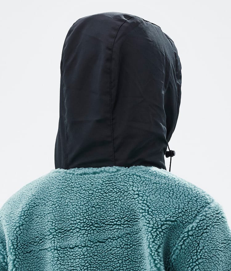 Montec Lima W 22 Fleece Hoodie Dames Atlantic/Black, Afbeelding 10 van 10