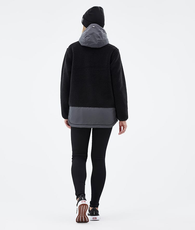 Montec Lima W 22 Fleece Hoodie Dames Black/Phantom, Afbeelding 4 van 10