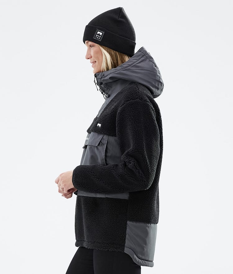 Montec Lima W 22 Fleece Hoodie Dames Black/Phantom, Afbeelding 5 van 10