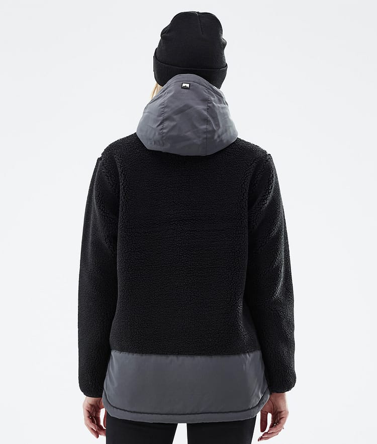 Montec Lima W 22 Fleece Hoodie Dames Black/Phantom, Afbeelding 6 van 10