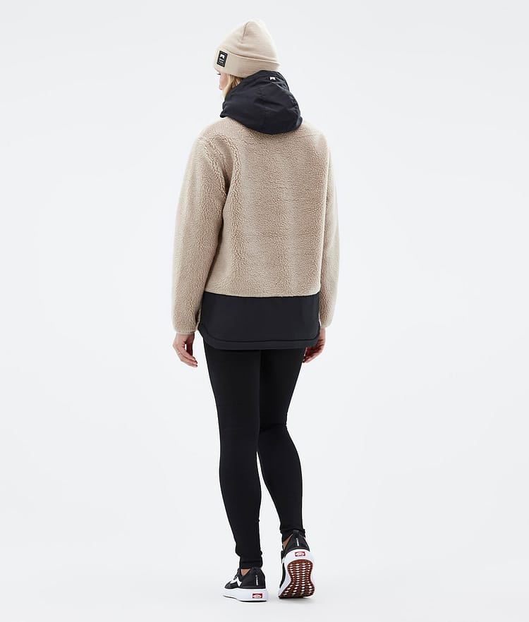 Montec Lima W 22 Fleece Hoodie Women Sand/Black, Image 4 of 10