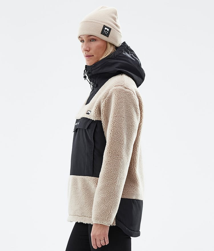 Montec Lima W 22 Fleece Hoodie Women Sand/Black, Image 5 of 10