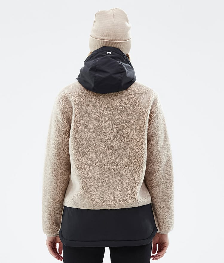 Montec Lima W 22 Fleece Hoodie Women Sand/Black, Image 6 of 10