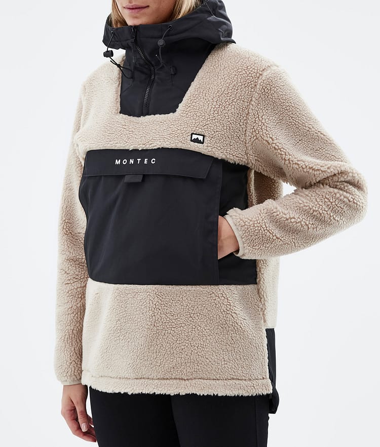 Montec Lima W 22 Fleece Hoodie Women Sand/Black, Image 7 of 10