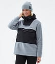 Montec Lima W 22 Fleece Hoodie Dames Soft Blue/Black