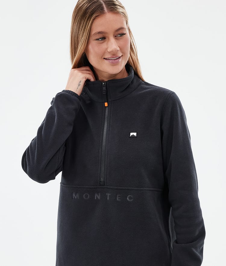 Montec Echo W Fleece Trui Dames Black, Afbeelding 2 van 5