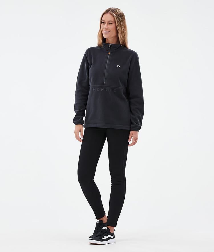 Montec Echo W Fleece Trui Dames Black, Afbeelding 3 van 5
