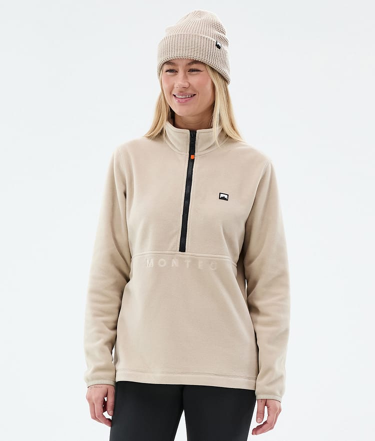 Montec Echo W Fleecepullover Damen Sand Renewed, Bild 6 von 10