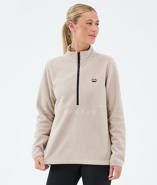 Montec Echo W Fleecepullover Damen Sand