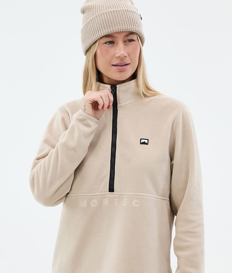 Montec Echo W Fleecepullover Damen Sand Renewed, Bild 7 von 10