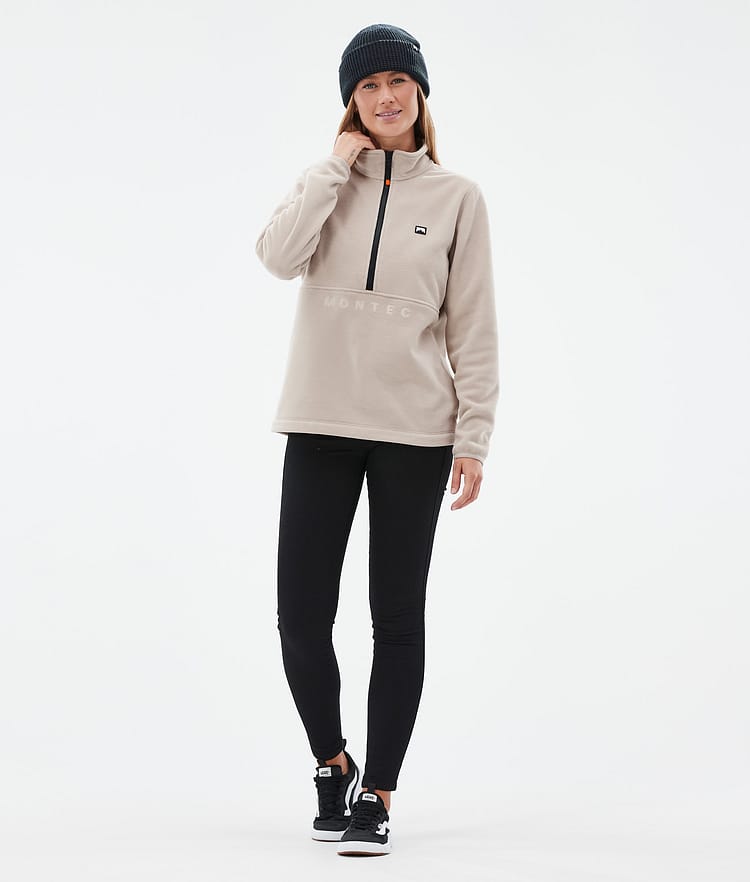 Montec Echo W Fleece Trui Dames Sand, Afbeelding 3 van 5