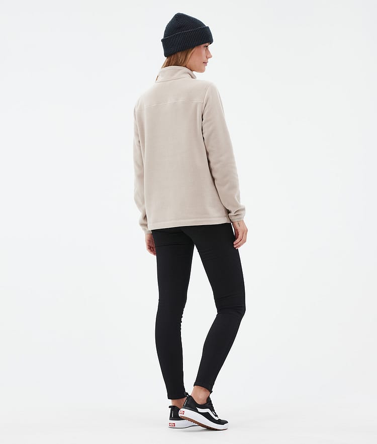 Montec Echo W Fleece Trui Dames Sand, Afbeelding 4 van 5