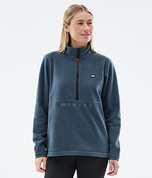 Montec Echo W Fleece Sweater Women Metal Blue