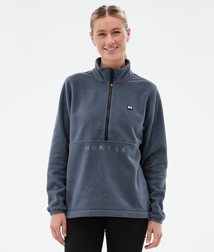 Montec Echo W Fleece Trui Dames Metal Blue, Afbeelding 1 van 5