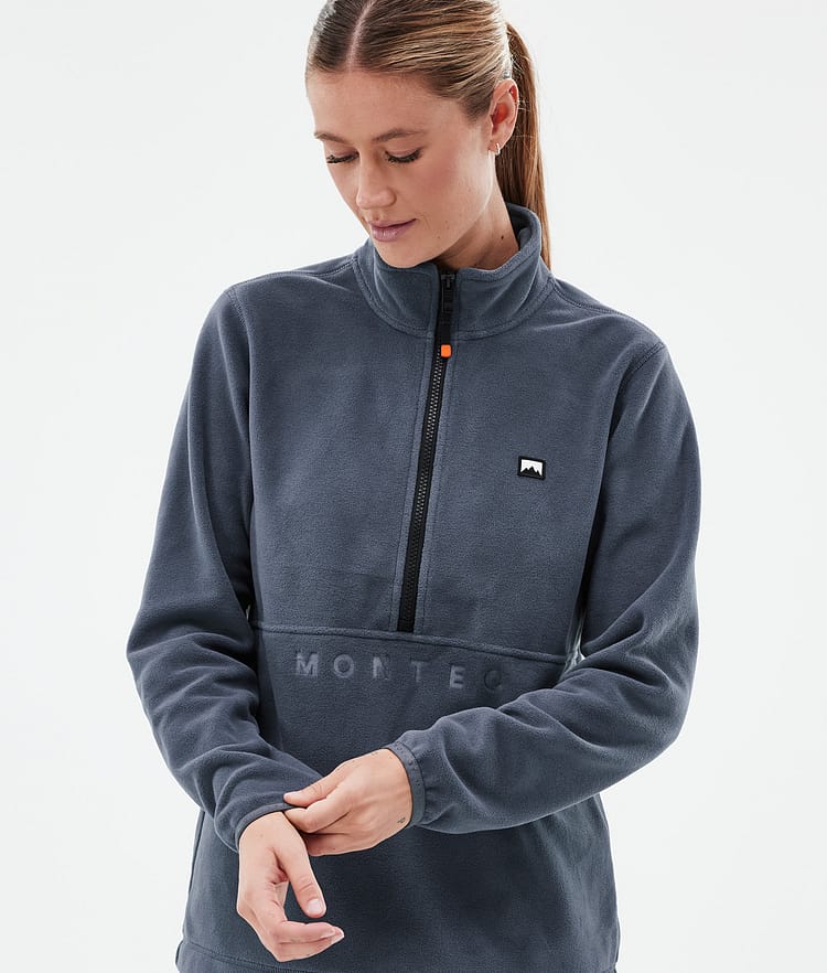 Montec Echo W Fleece Trui Dames Metal Blue, Afbeelding 2 van 5