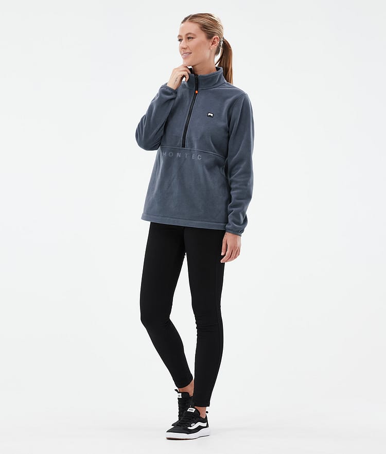 Montec Echo W Fleece Trui Dames Metal Blue, Afbeelding 3 van 5
