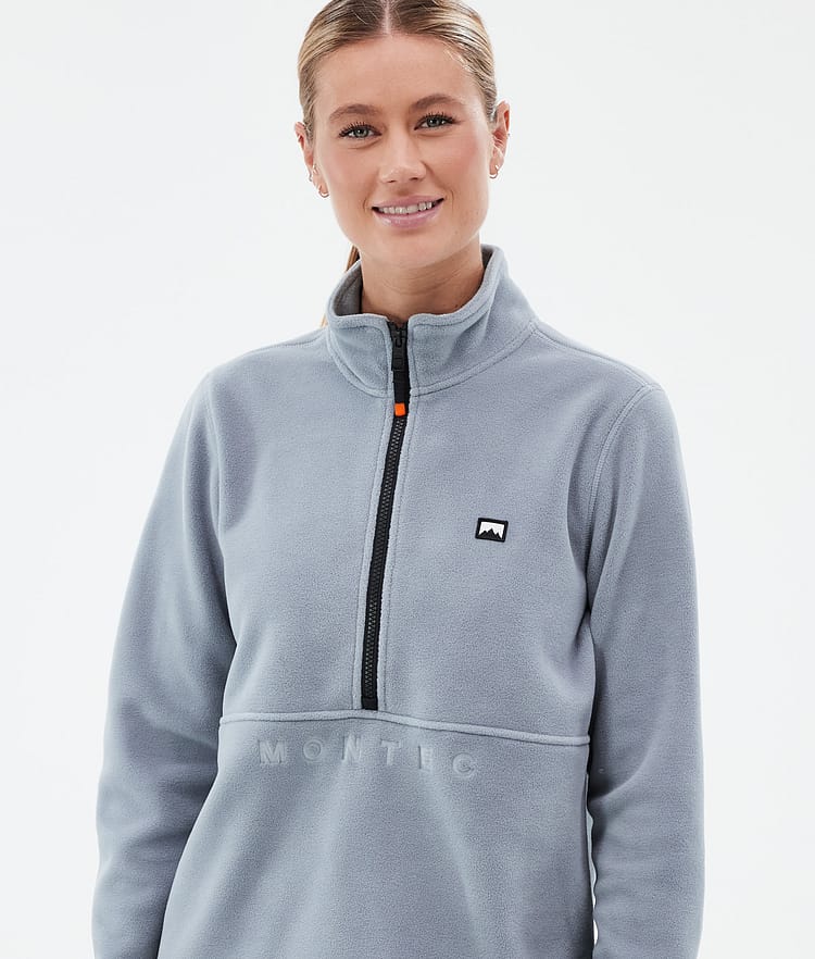Montec Echo W Fleece Trui Dames Soft Blue, Afbeelding 2 van 5