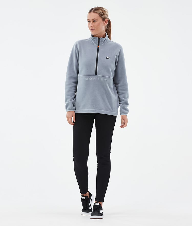 Montec Echo W Fleece Trui Dames Soft Blue, Afbeelding 3 van 5