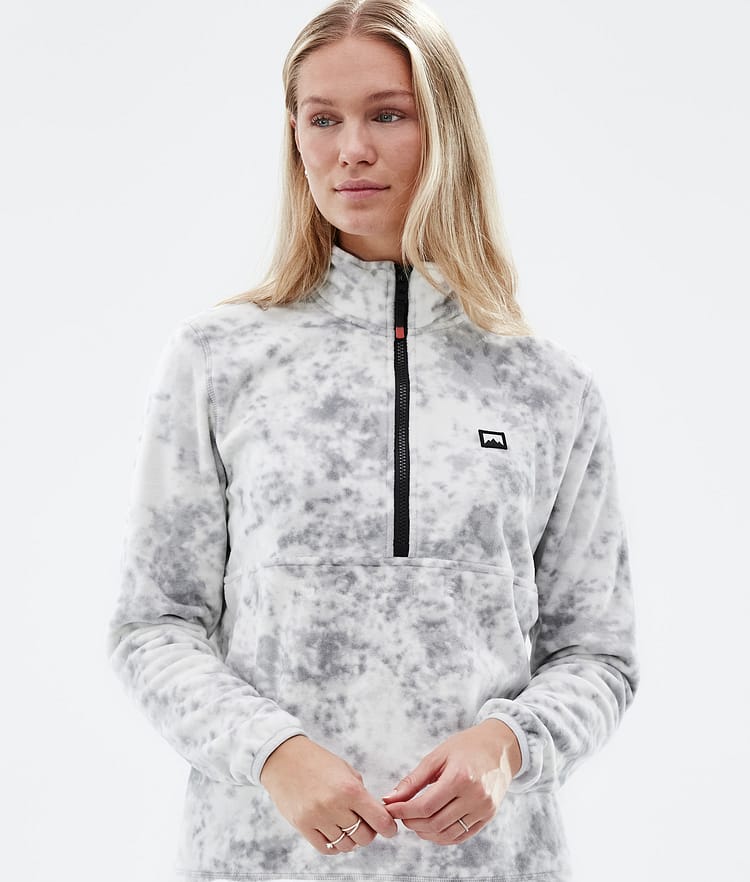 Montec Echo W Fleece Trui Dames Grey Tiedye, Afbeelding 2 van 6