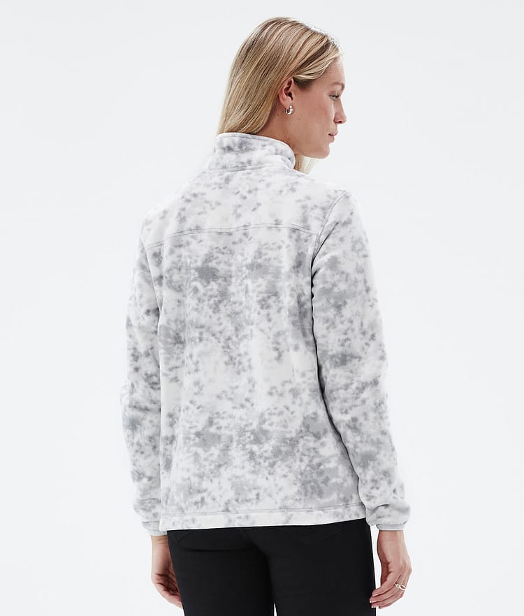 Montec Echo W Fleece Trui Dames Grey Tiedye, Afbeelding 6 van 6