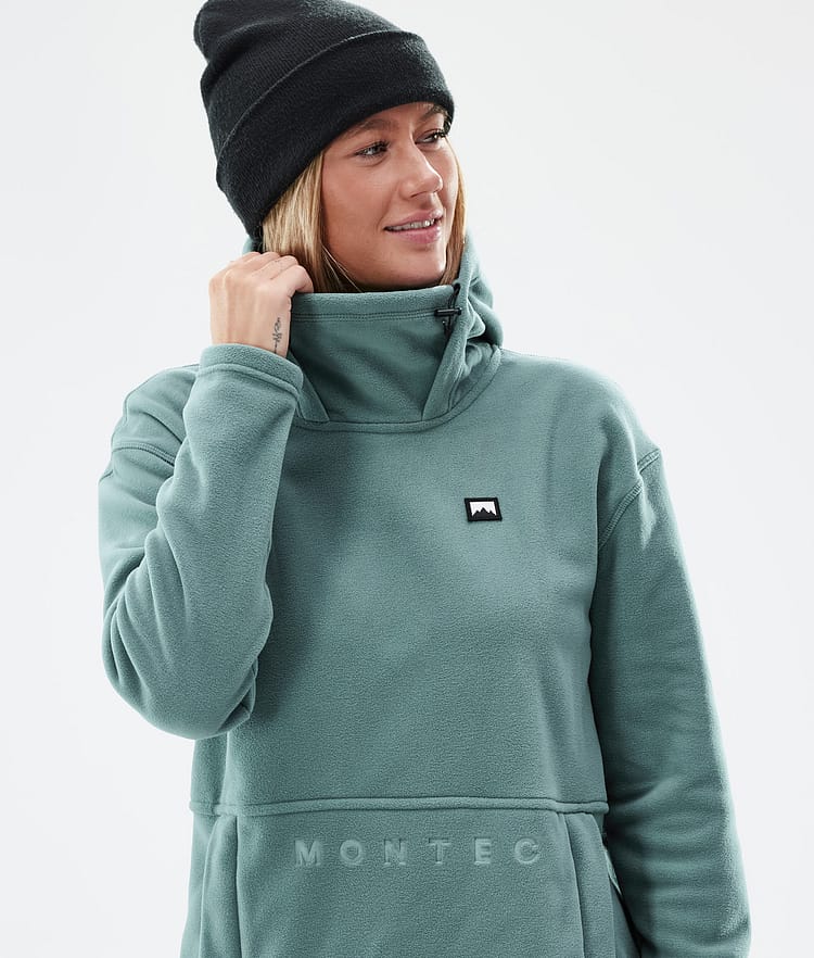 Montec Delta W Fleece-hoodie Dame Atlantic, Billede 2 af 7