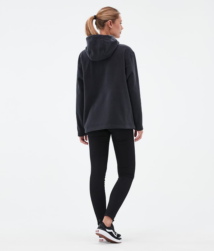 Montec Delta W Fleece Hoodie Dames Black, Afbeelding 4 van 7