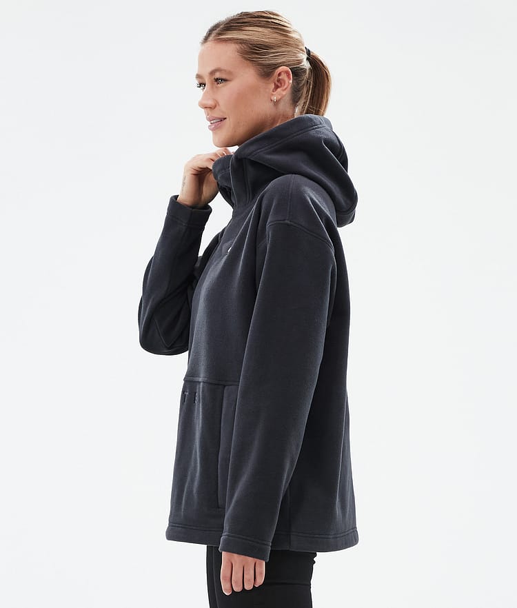 Montec Delta W Fleece Hoodie Dames Black, Afbeelding 5 van 7