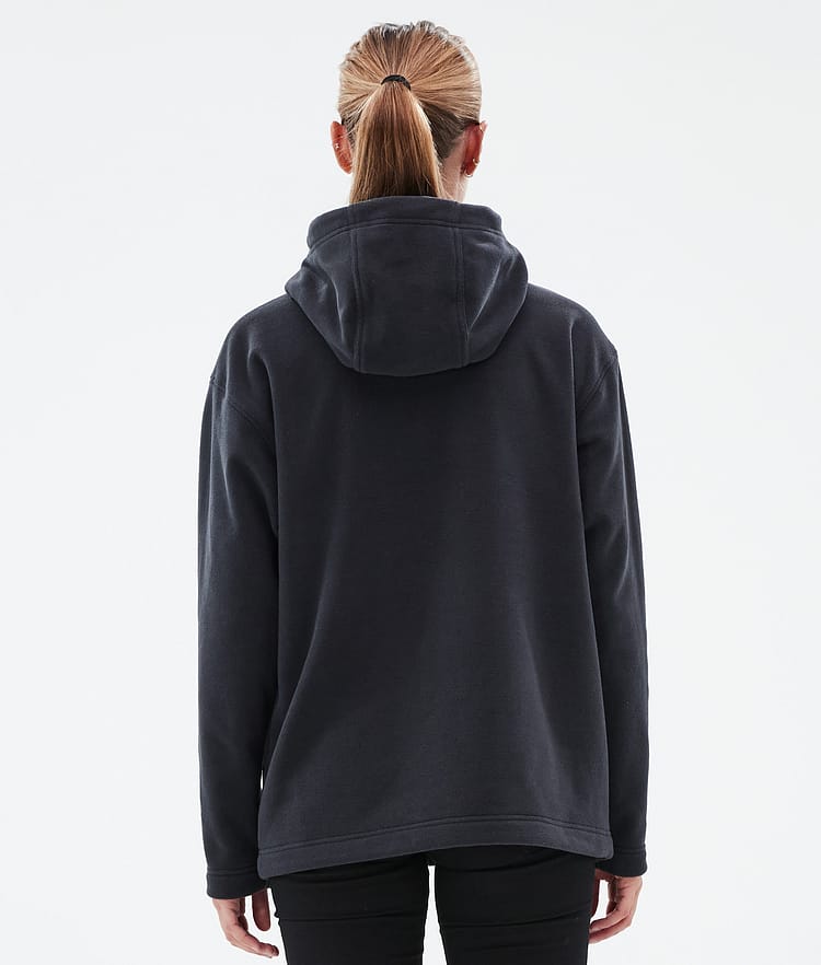 Montec Delta W Fleece Hoodie Dames Black, Afbeelding 6 van 7