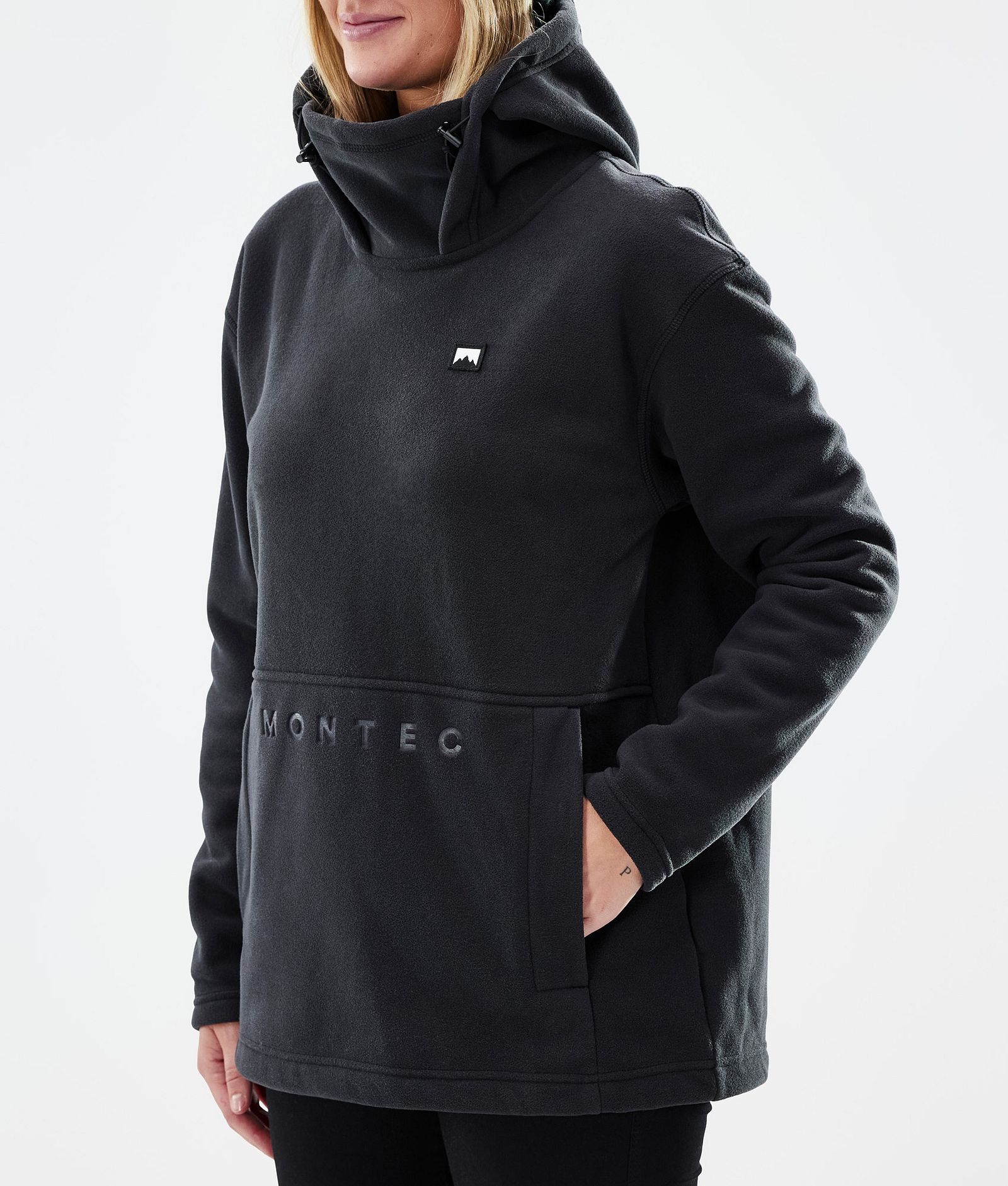 Montec Delta W Fleece-hoodie Dame Black