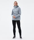 Montec Delta W Fleece-hoodie Dame Soft Blue Renewed, Billede 3 af 7