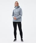 Montec Delta W Fleece Hoodie Damen Soft Blue Renewed, Bild 3 von 7