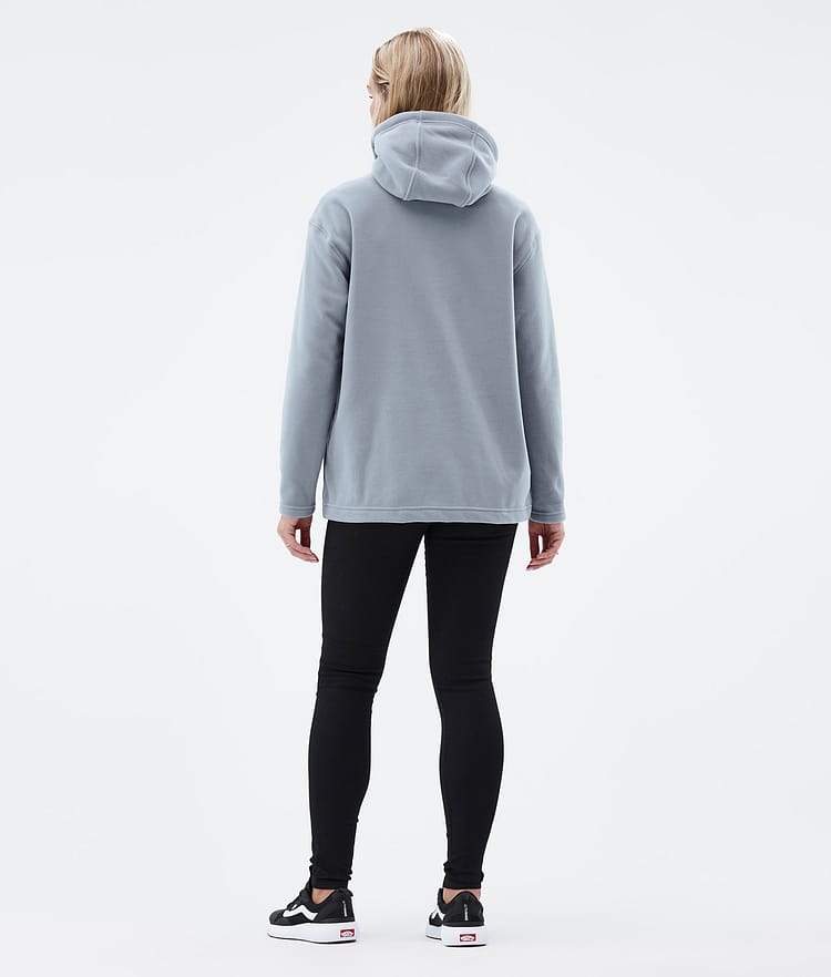 Montec Delta W Fleece Hoodie Dames Soft Blue