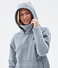 Montec Delta W Fleece Hoodie Damen Soft Blue Renewed, Bild 5 von 7