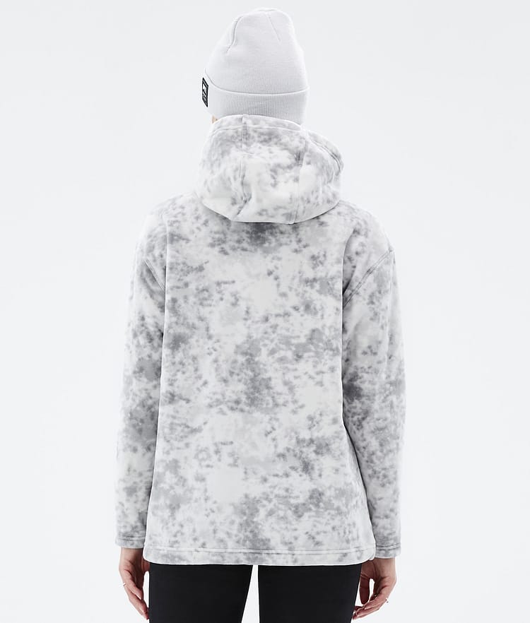 Montec Delta W Fleece-hoodie Dame Grey Tiedye