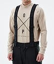 Dope Strapped 2022 Suspenders Men Black