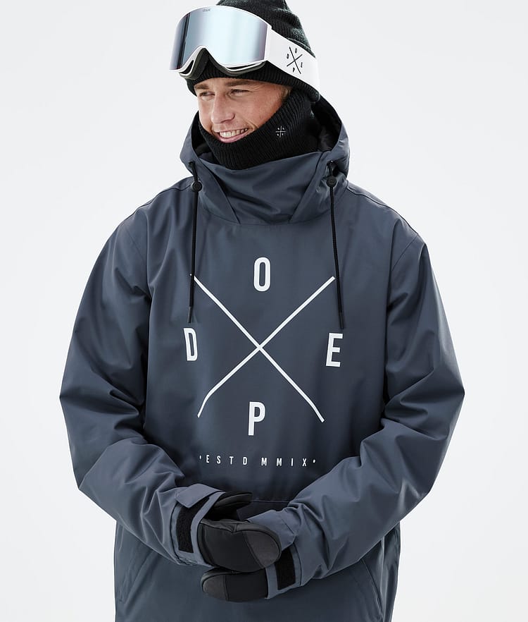 Dope Migoo Ski Jacket Men 2X-Up Metal Blue, Image 2 of 8