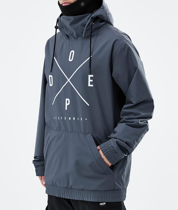 Dope Migoo Veste Snowboard Homme 2X-Up Metal Blue, Image 8 sur 8