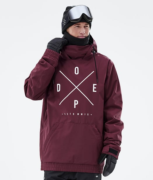 Dope Migoo Chaqueta Esquí Hombre Burgundy