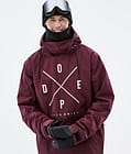 Dope Migoo Veste Snowboard Homme 2X-Up Burgundy, Image 2 sur 8