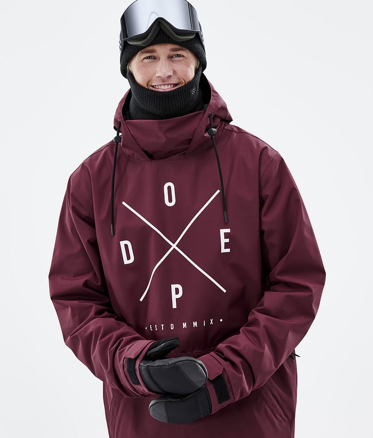 Dope Migoo Snowboard Jacket Men 2X-Up Burgundy, Image 2 of 8
