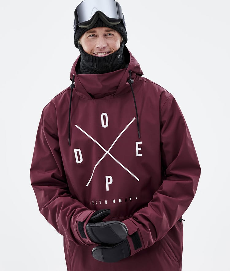 Dope Migoo Kurtka Snowboardowa Mężczyźni 2X-Up Burgundy, Zdjęcie 2 z 8