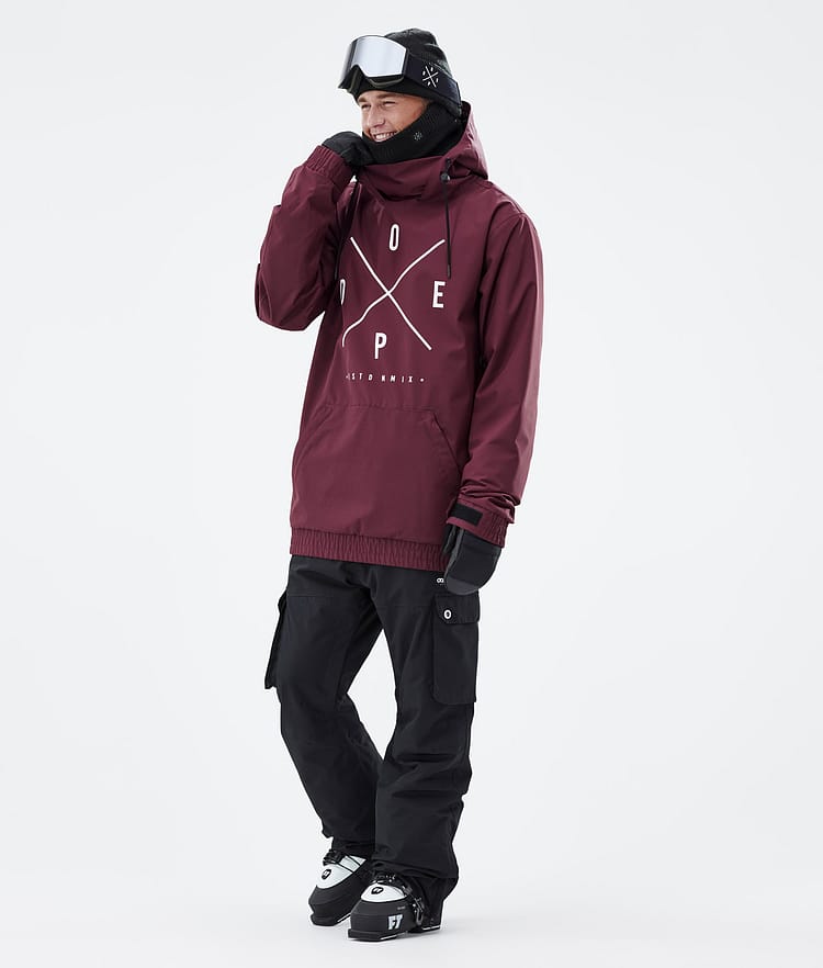 Dope Migoo Ski Jacket Men 2X-Up Burgundy, Image 3 of 8