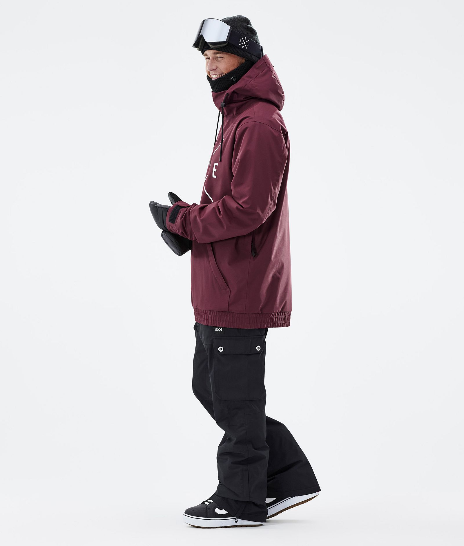 Dope Migoo Kurtka Snowboardowa Mężczyźni 2X-Up Burgundy, Zdjęcie 4 z 8