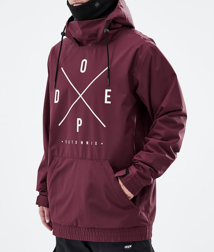 Dope Migoo Snowboard Jacket Men 2X-Up Burgundy, Image 8 of 8