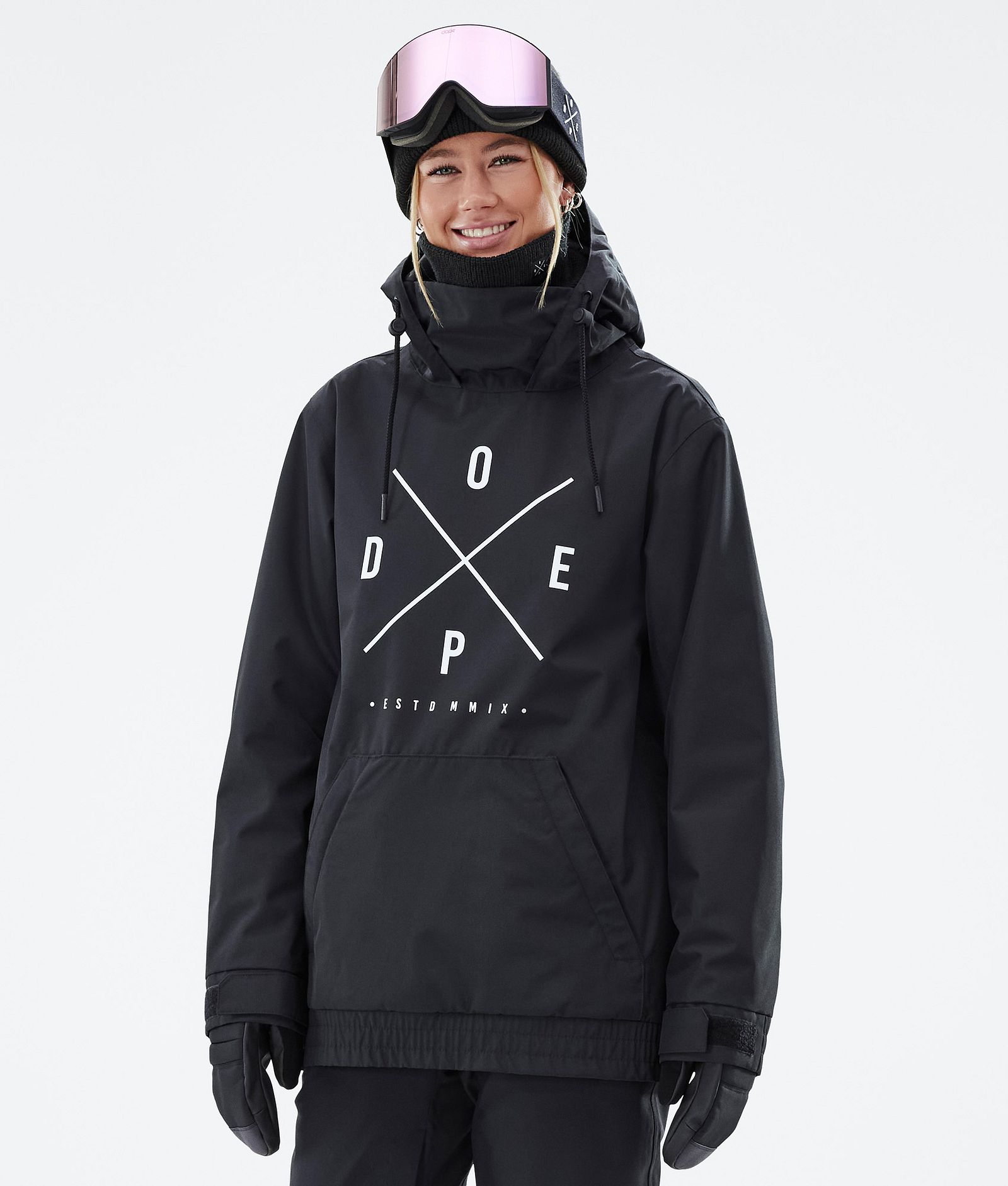 Dope Migoo W Lyžařská Bunda Dámské 2X-Up Black, Obrázek 1 z 8